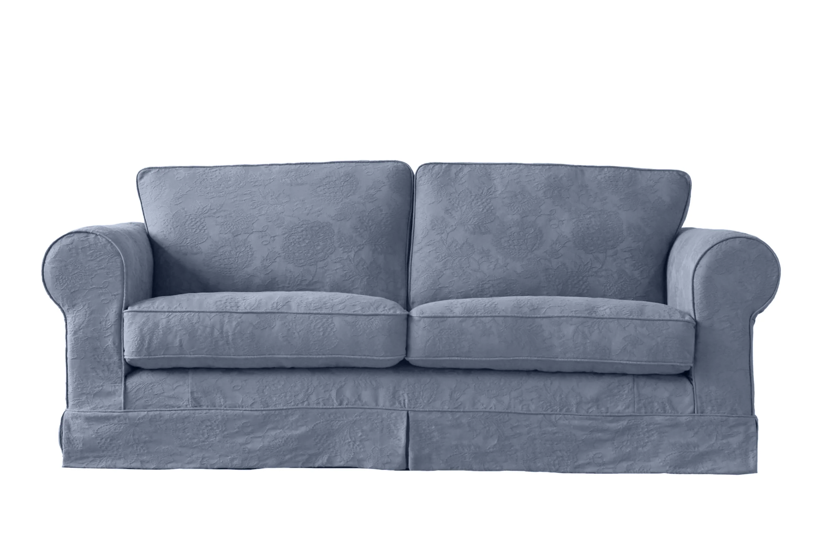 Albany | 3 Seater Extra Loose Cover | Shaftesbury Cornflower Blue - Image 2