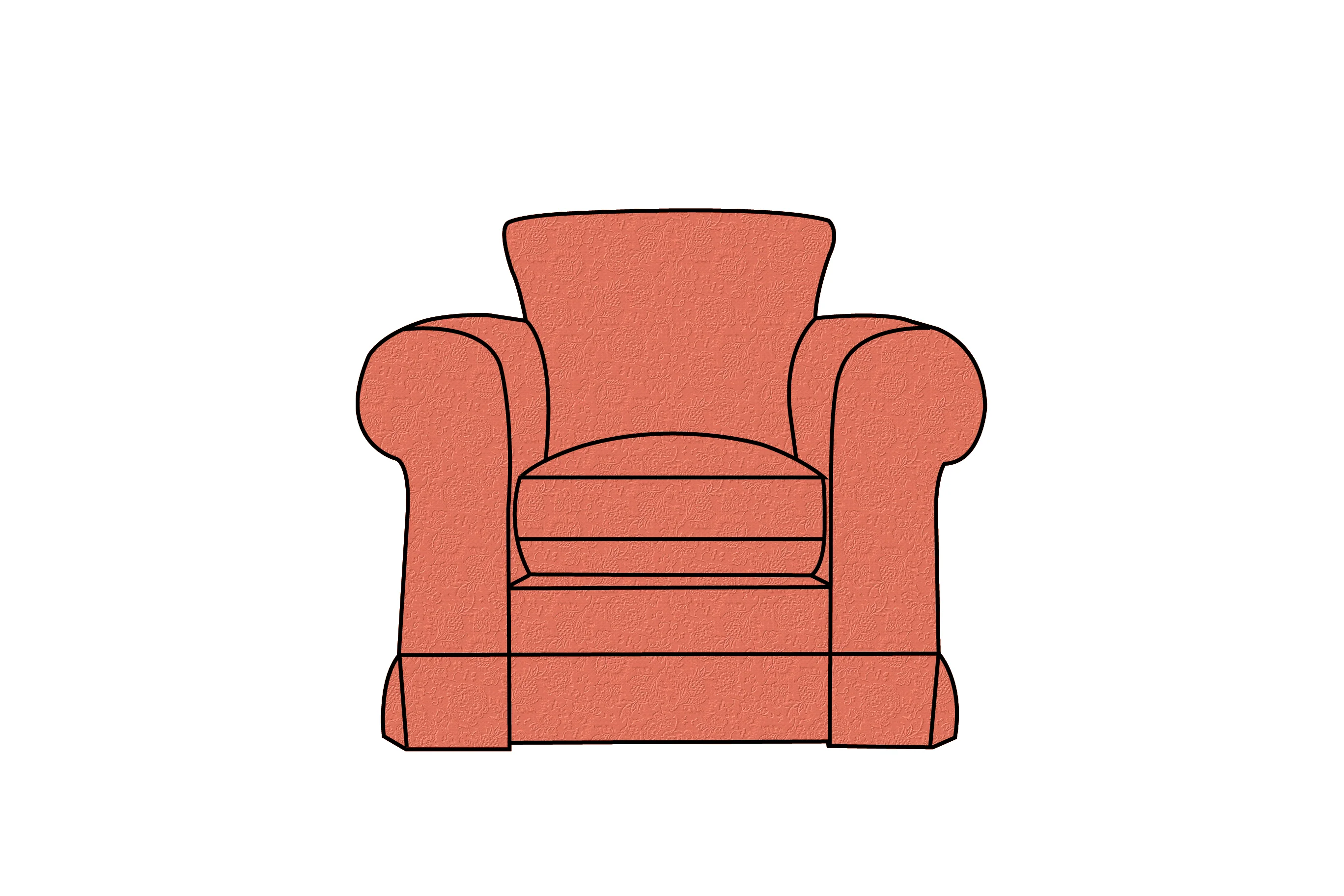 Albany | Club Chair Extra Loose Cover | Shaftesbury Sienna