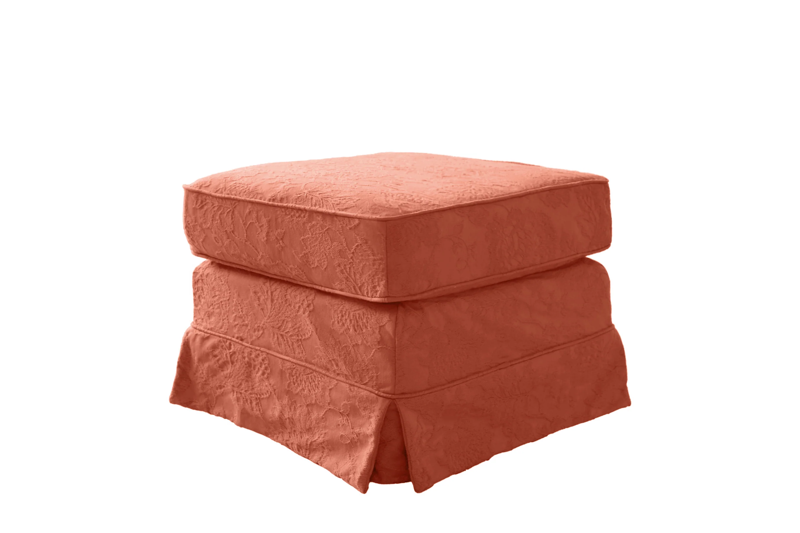 Albany | Footstool Extra Loose Cover | Shaftesbury Sienna - Image 2