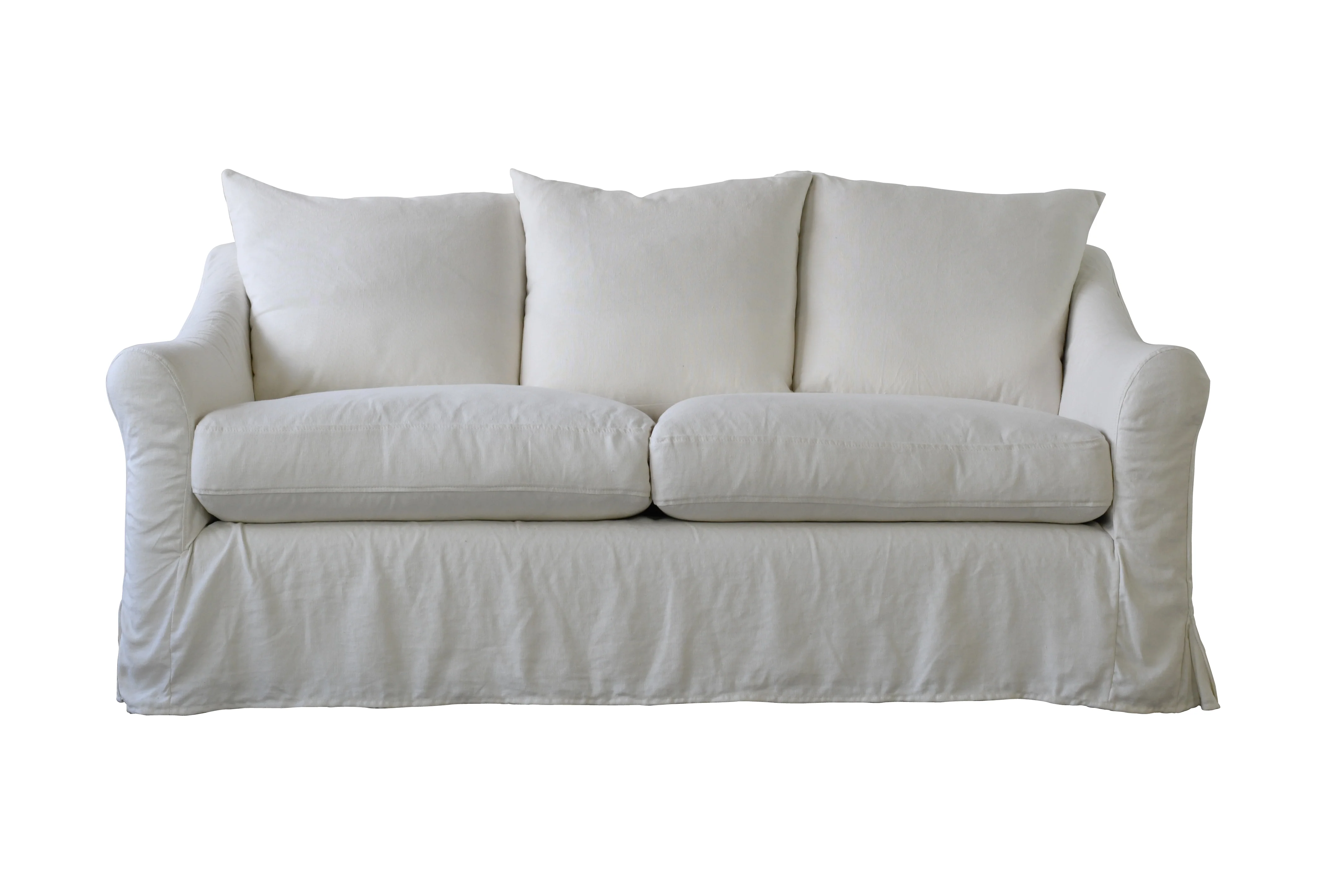 Alice | 3 Seater Extra Loose Cover | Marque Ivory - Image 2