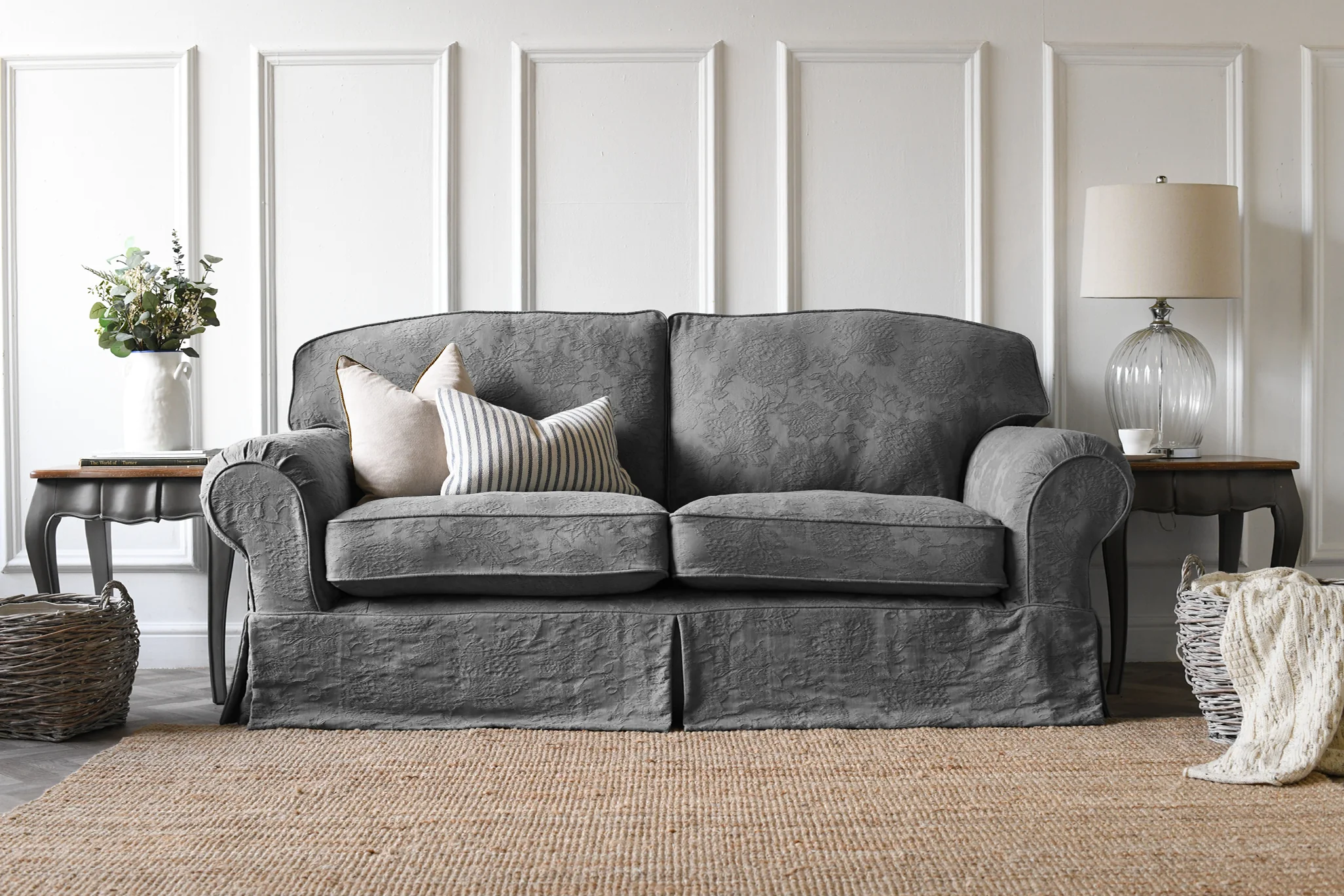 Banbury | 3 Seater Sofa | Shaftesbury Grey - Image 2