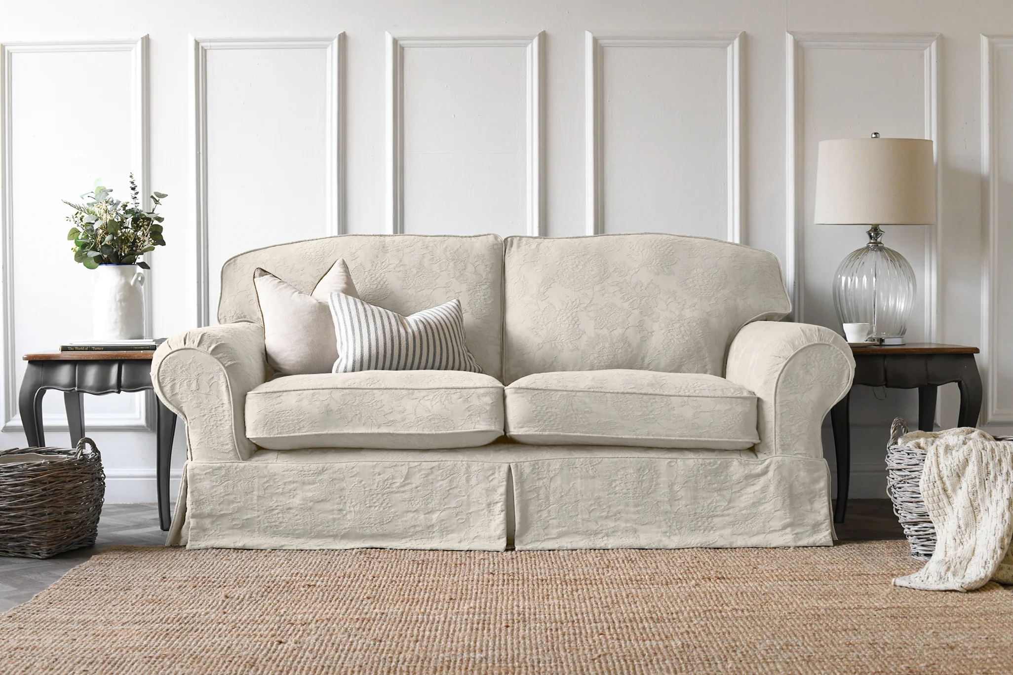 Banbury | 3 Seater Sofa | Shaftesbury Natural - Image 2