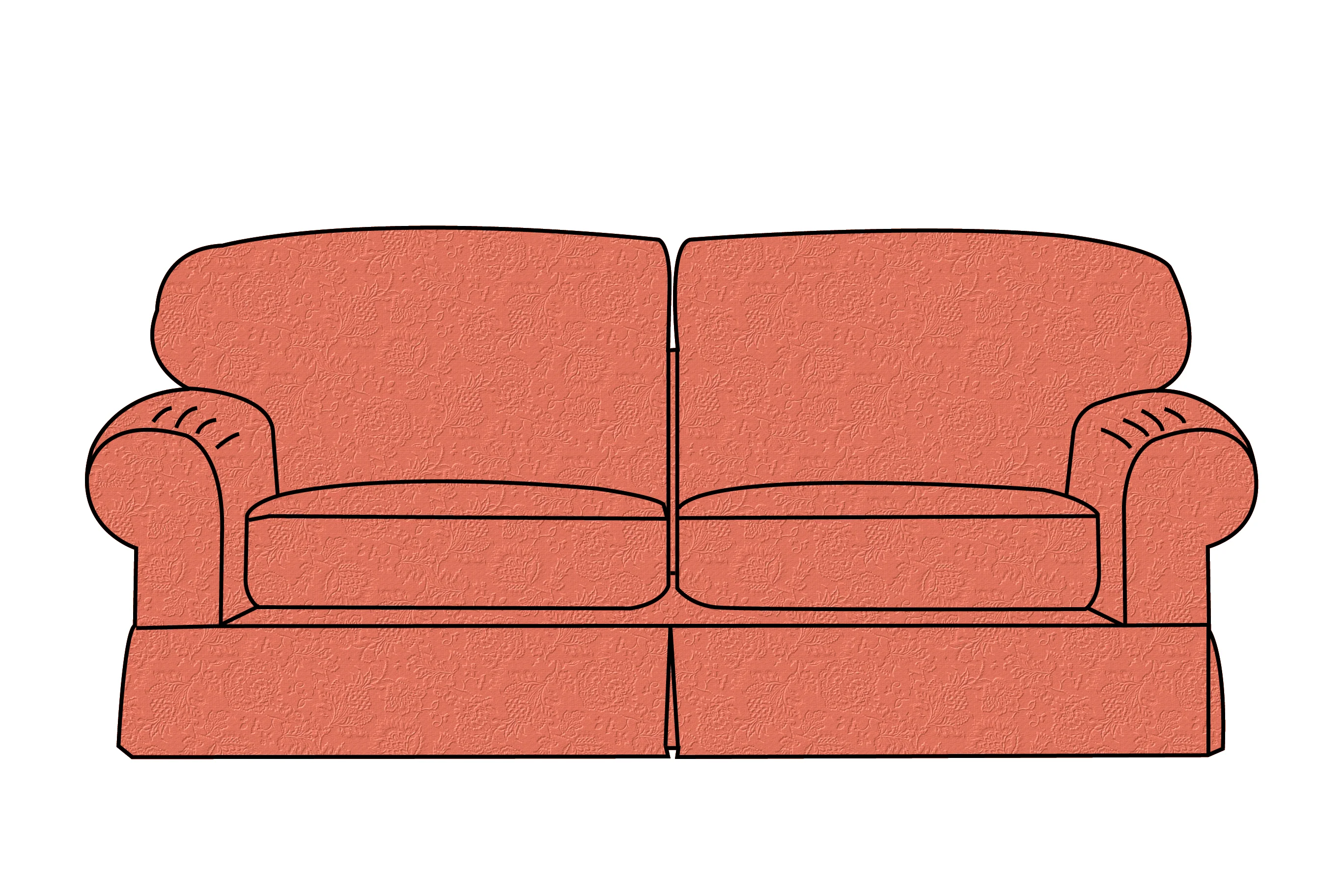 Banbury | Midi Extra Loose Cover | Shaftesbury Sienna