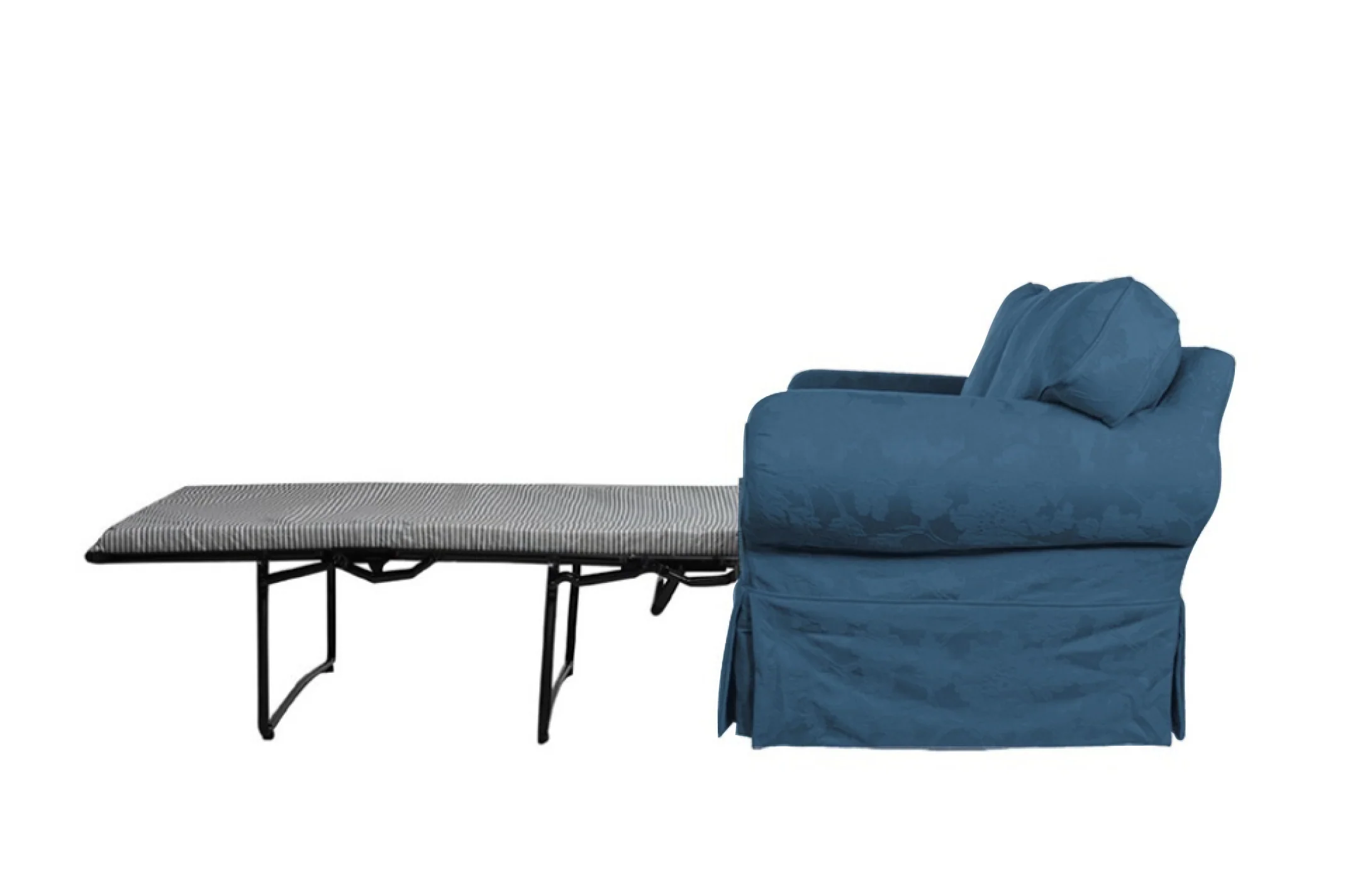 Banbury | Sofa Bed Extra Loose Cover | Shaftesbury Blue - Image 2