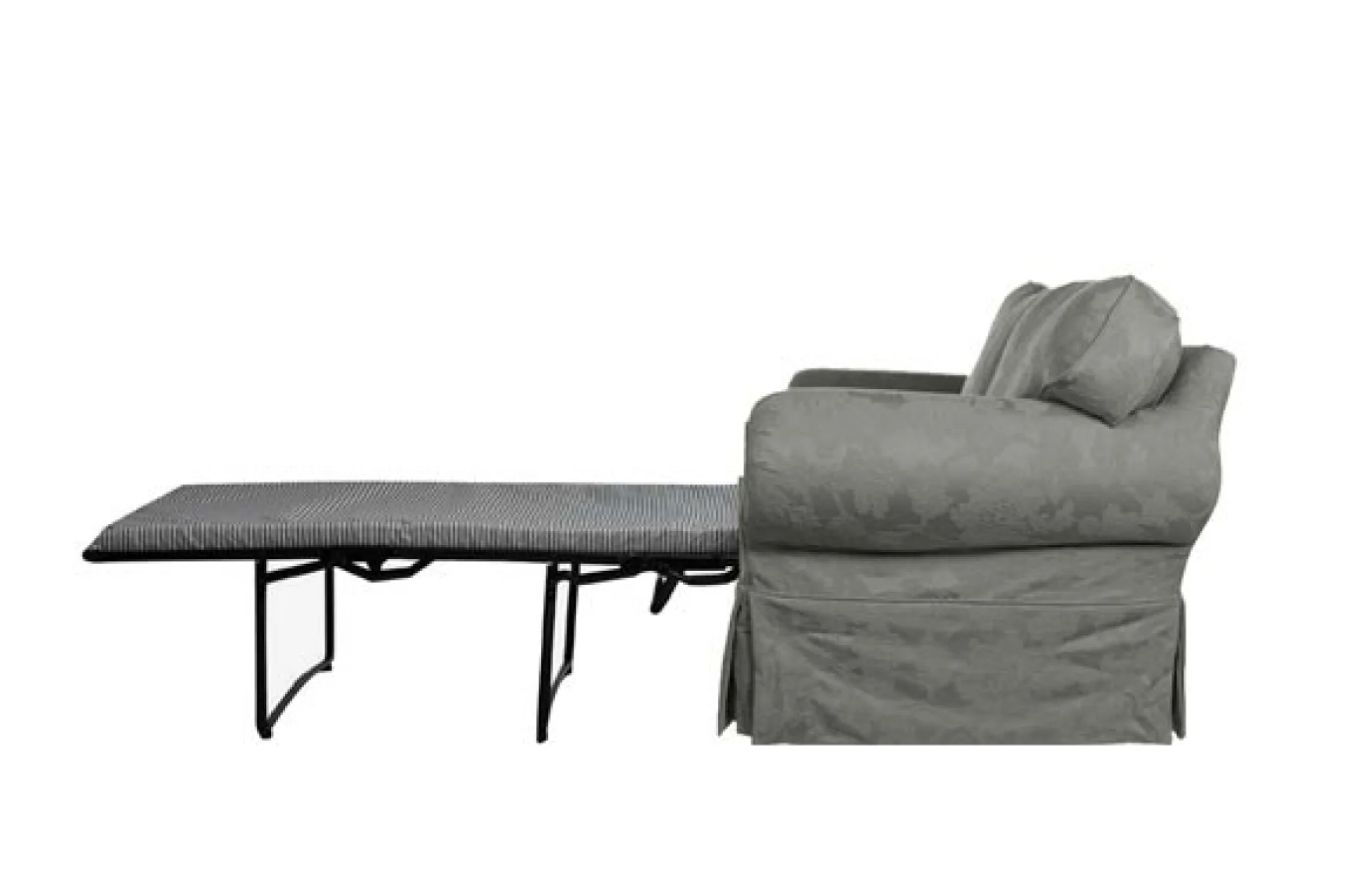 Banbury | Sofa Bed Extra Loose Cover | Shaftesbury Grey - Image 2