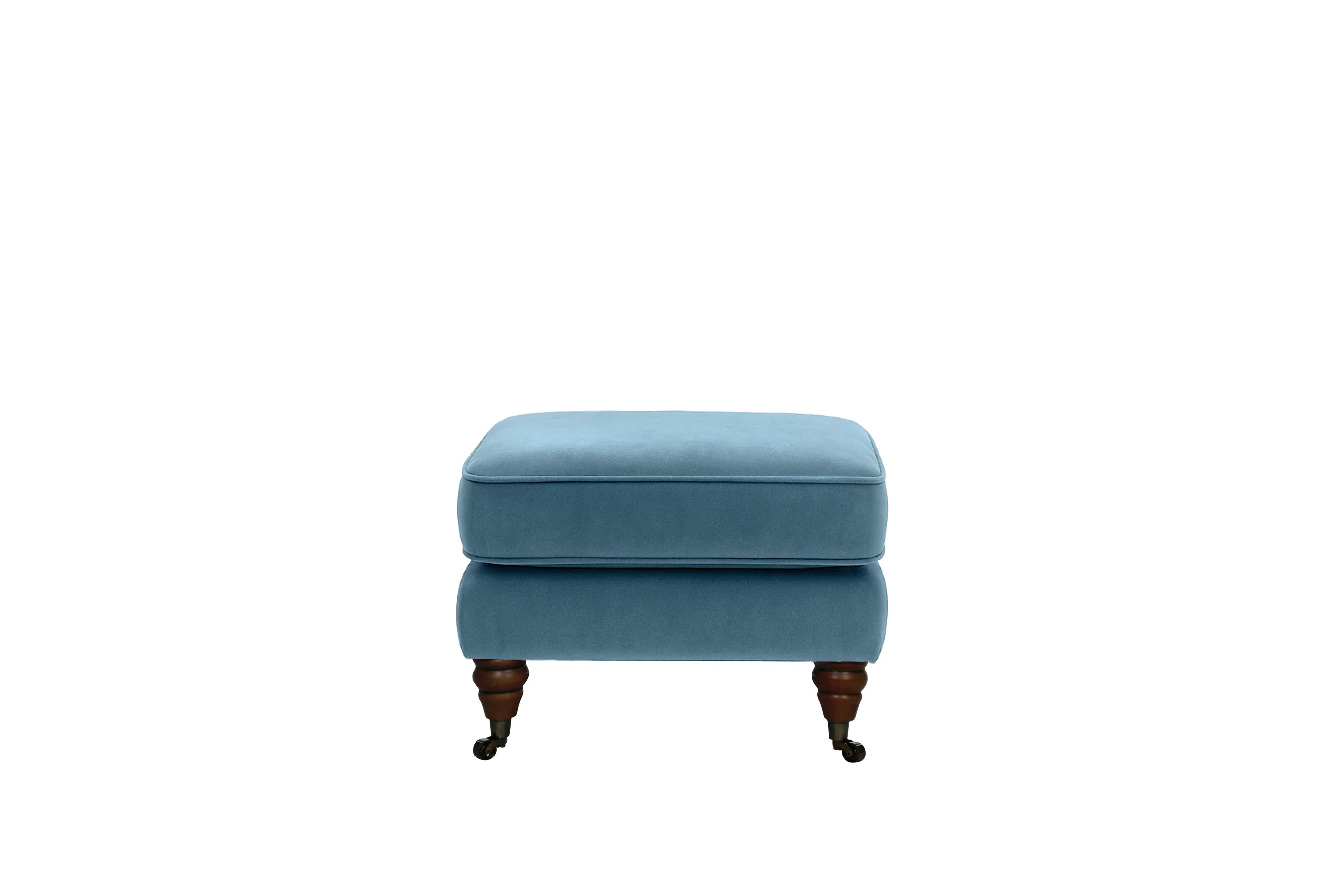 Blenheim | Footstool | Opulence Peacock