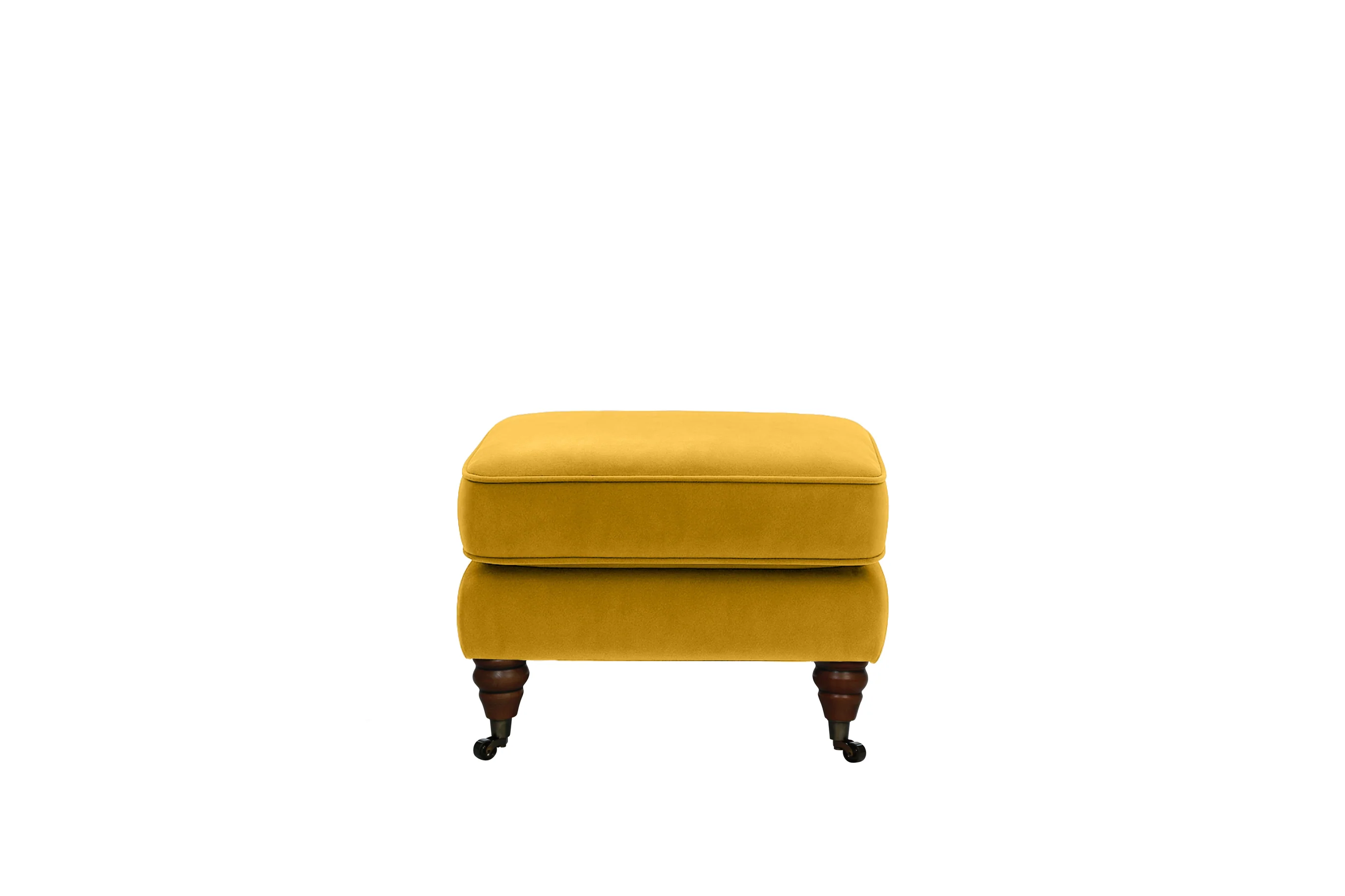 Blenheim | Footstool | Opulence Saffron
