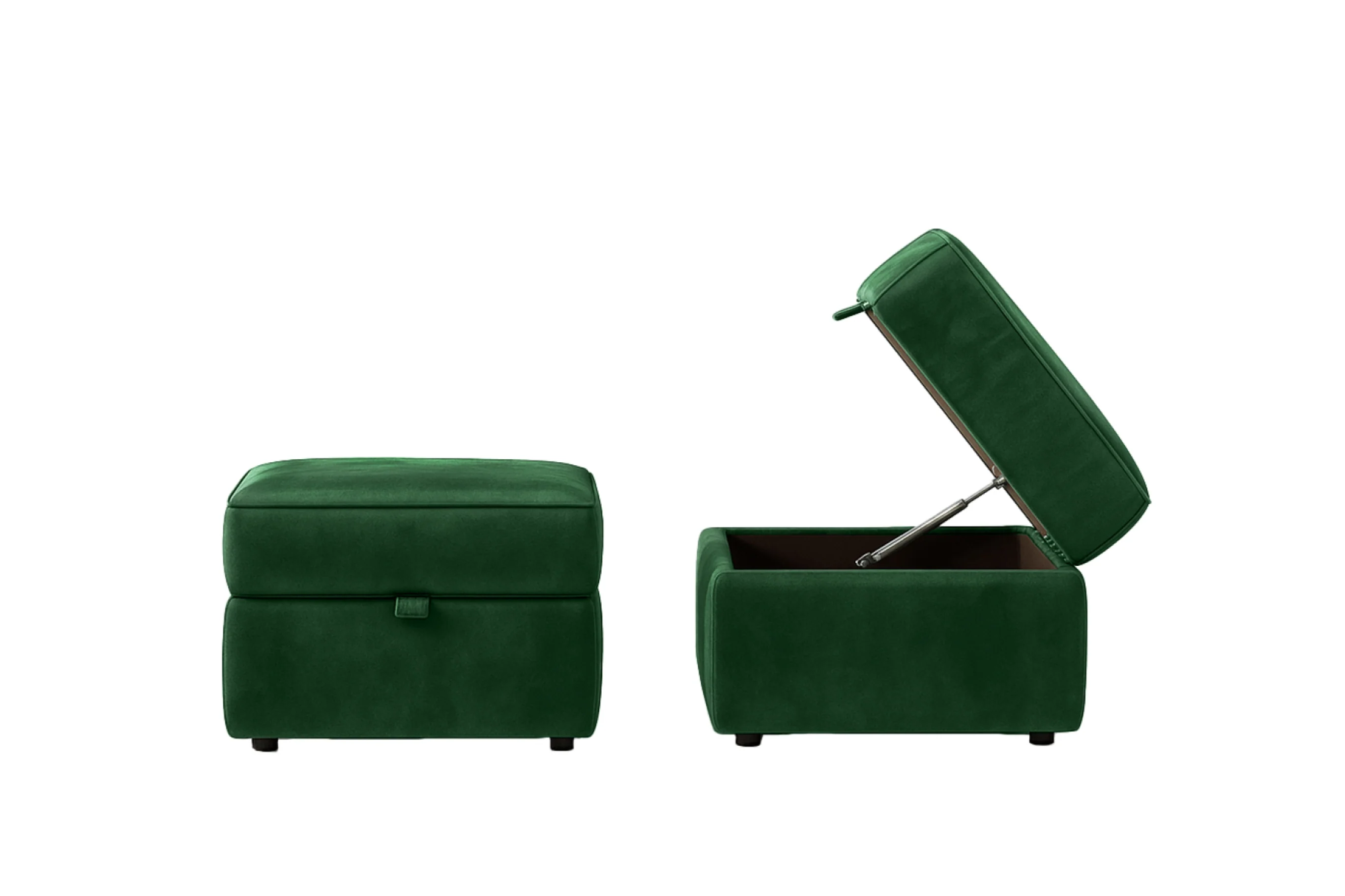 Blenheim | Storage Stool | Opulence Emerald