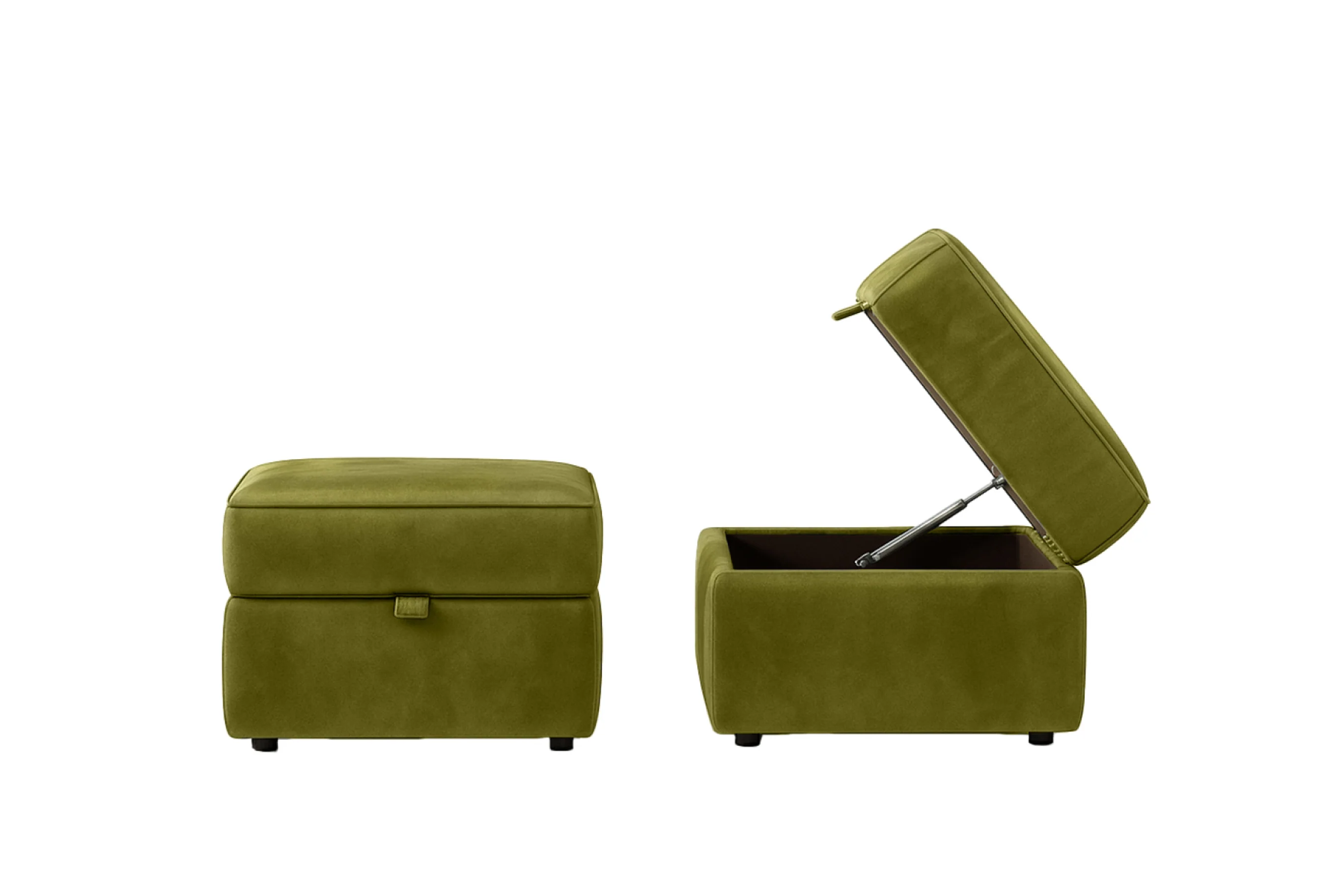 Blenheim | Storage Stool | Opulence Olive Green