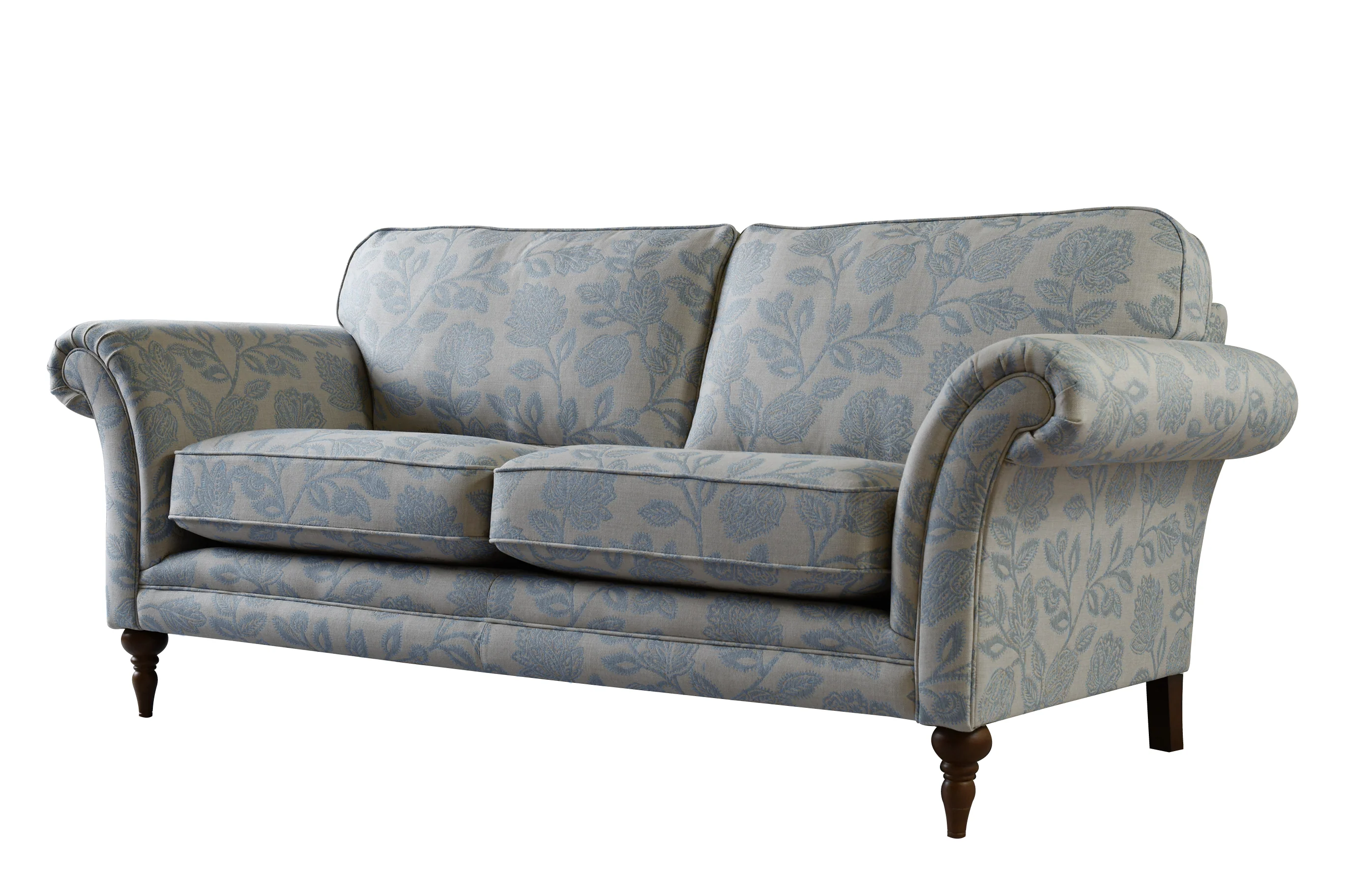 Clifton | 3 Seater Sofa | Henley Blue - Image 2