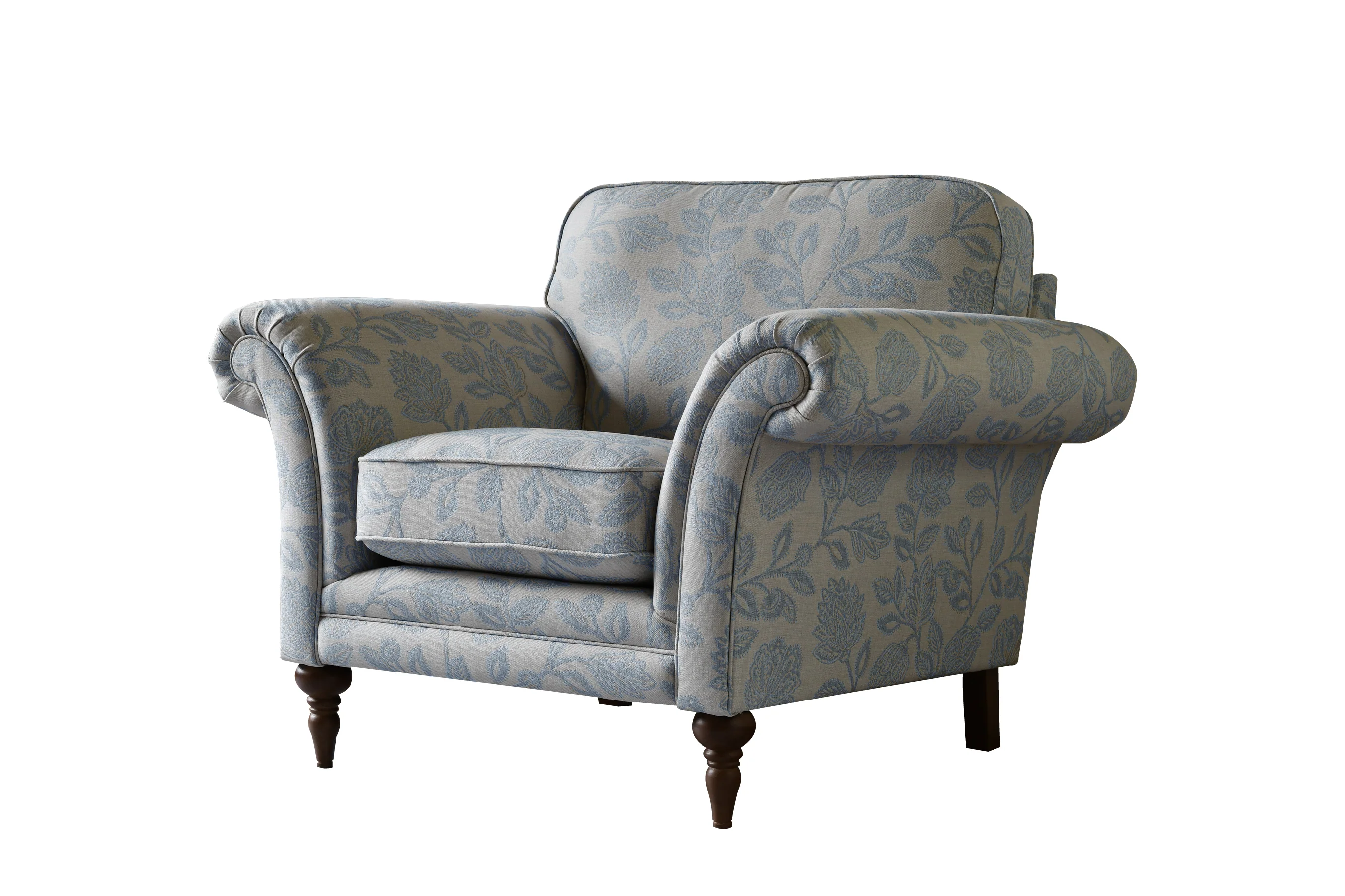 Clifton | Armchair | Henley Blue - Image 2