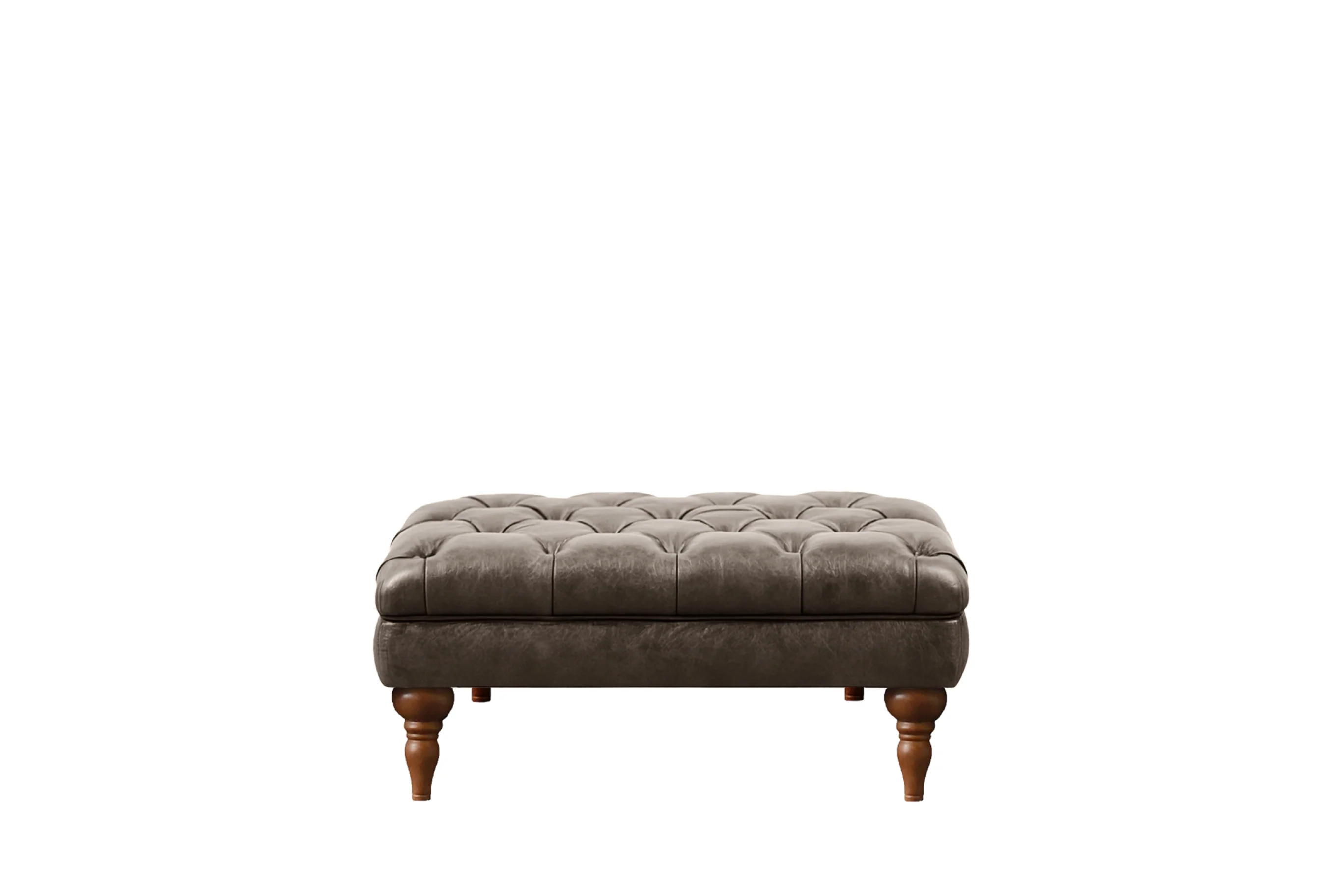 Earl | Bench Footstool | Vintage Grey