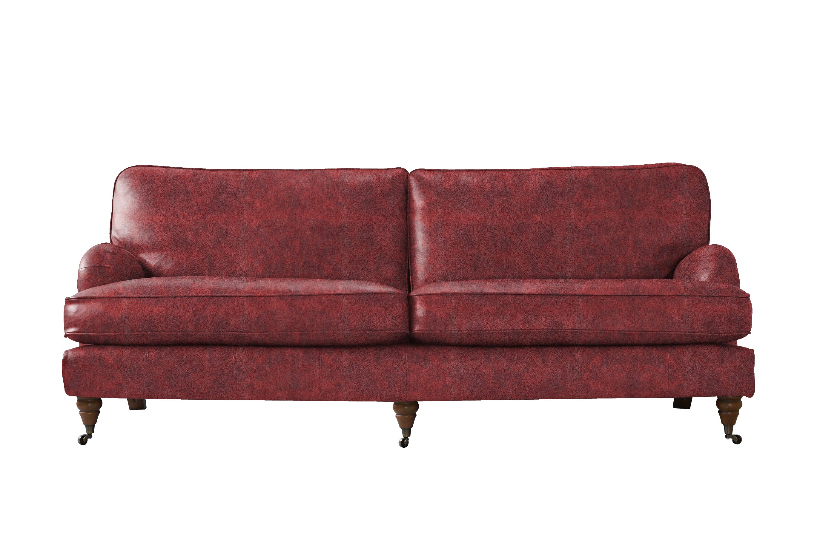 Florence | 4 Seater Sofa | Vintage Oxblood