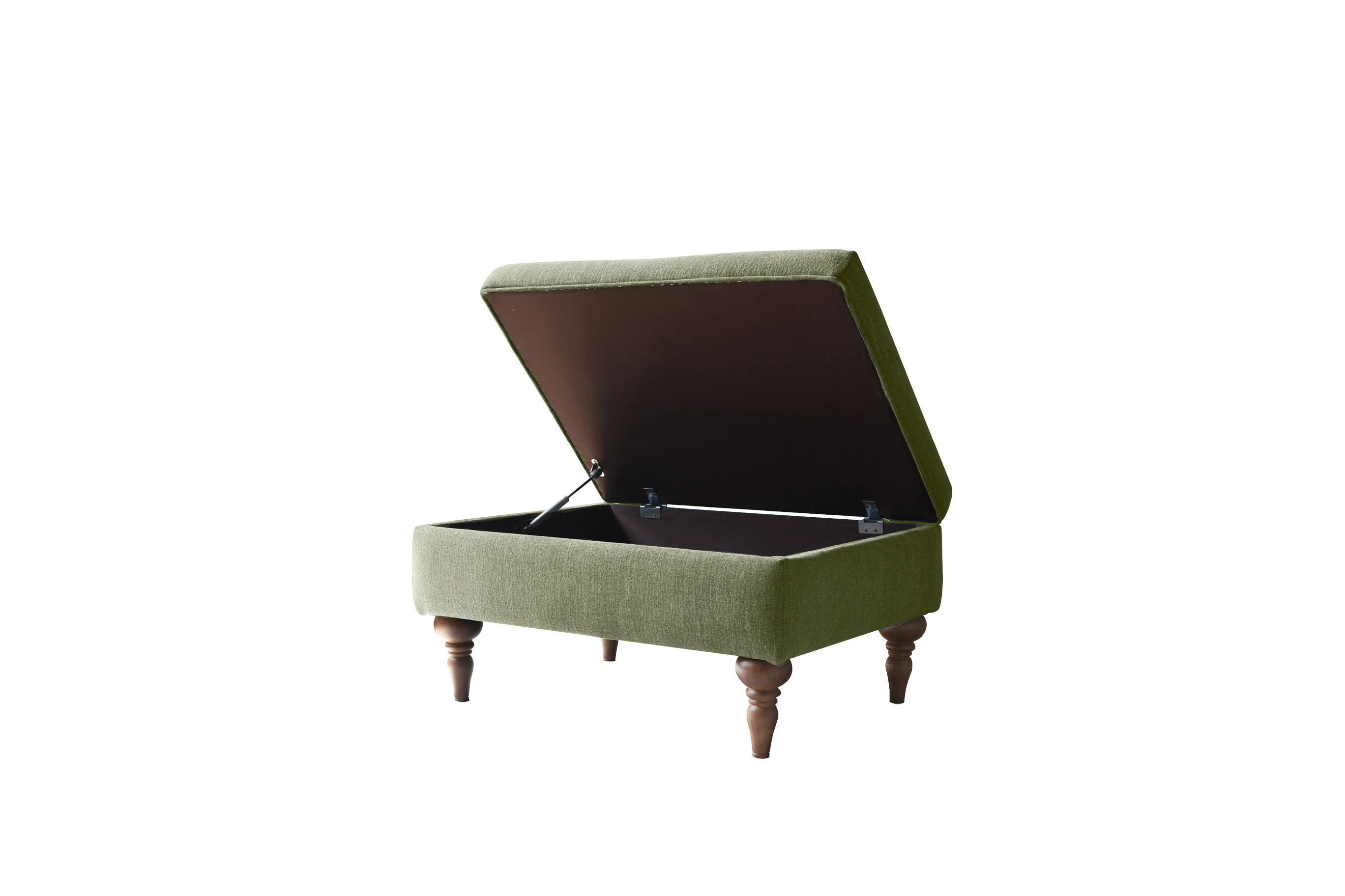 Florence | Storage Stool | Willow Sage - Image 3