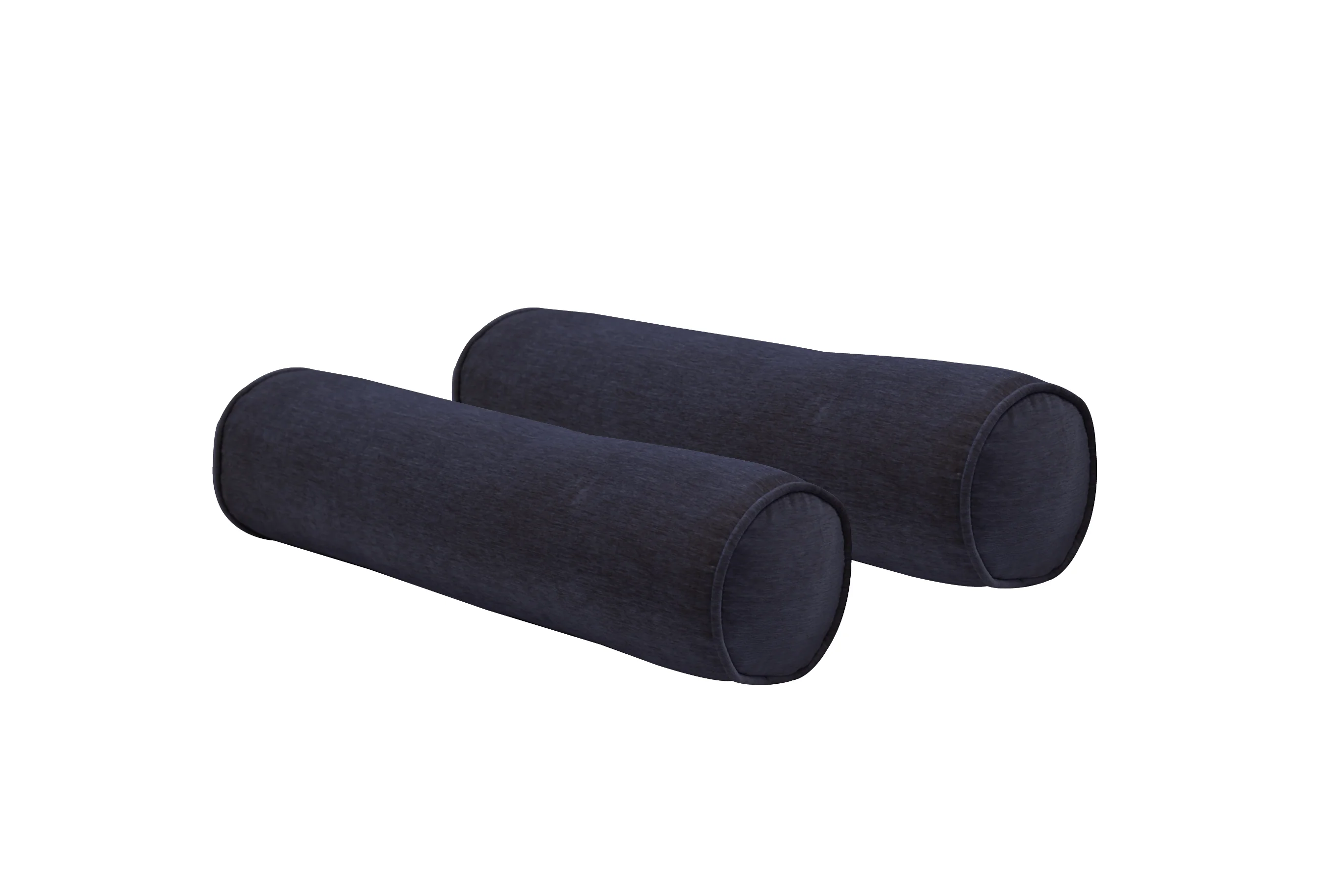 Hampton | Bolsters (pair) | Brunswick Midnight