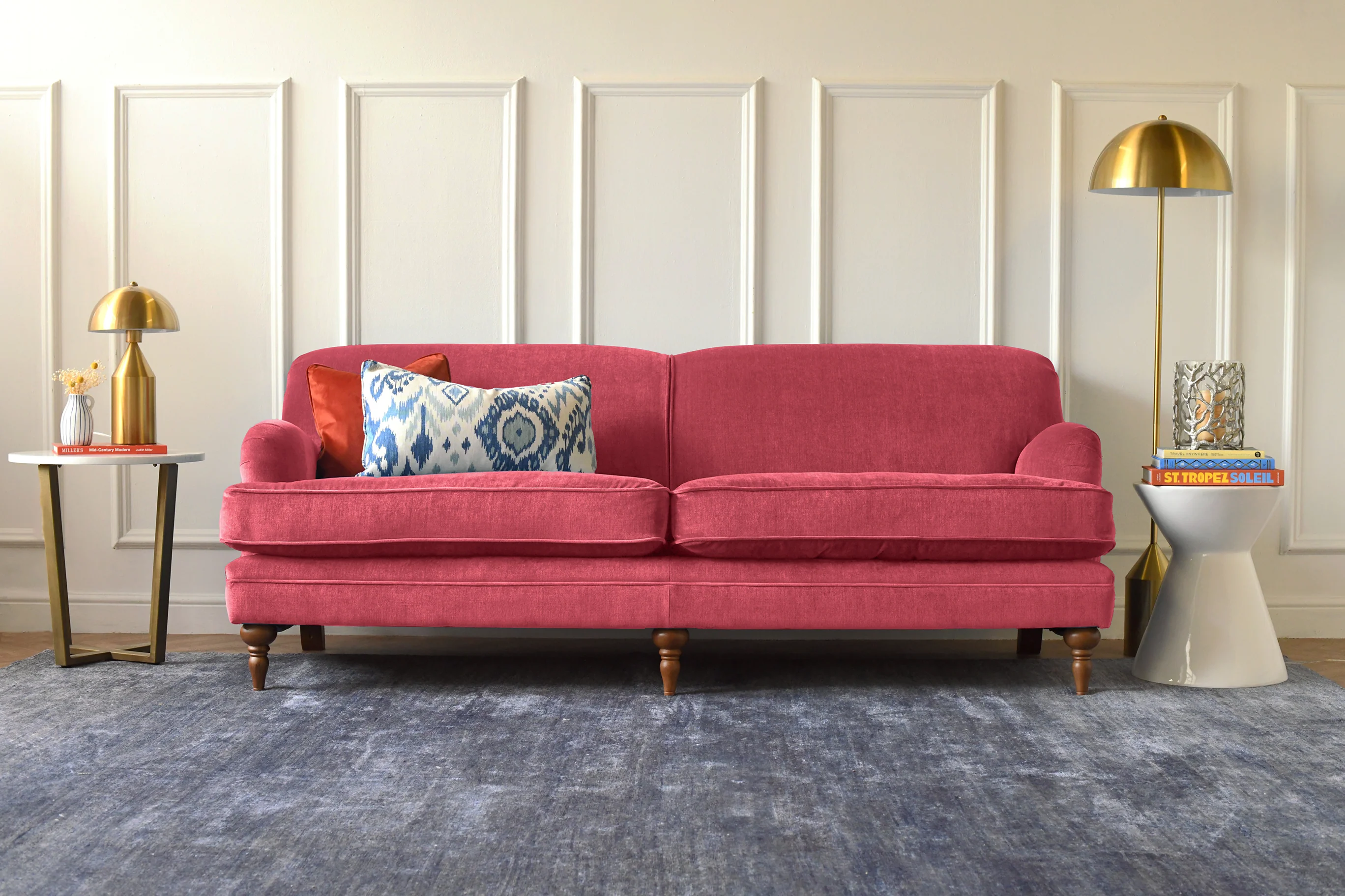 Jasper | 4 Seater Sofa | Manolo Flamingo