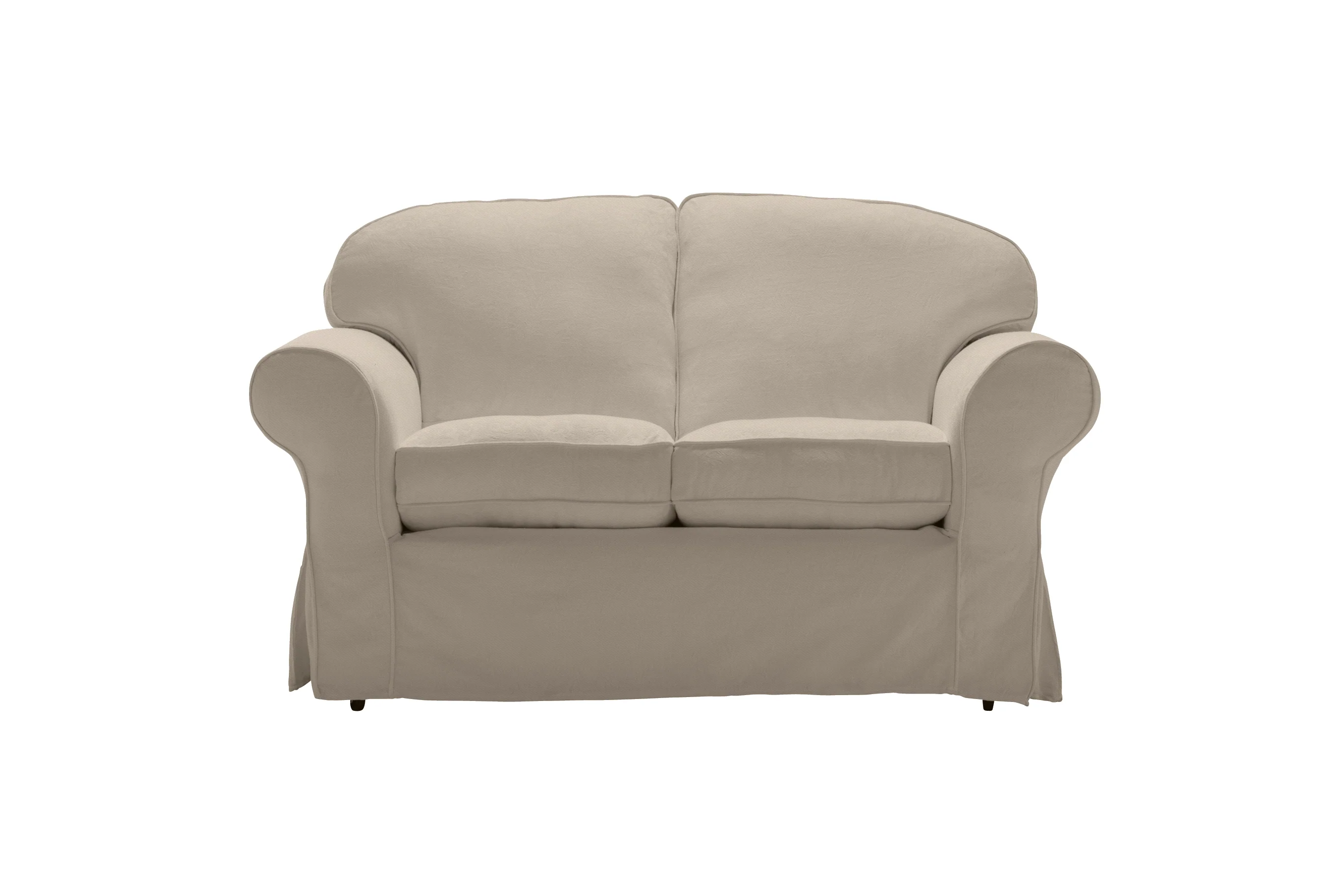 Madrid | 2 Seater Extra Loose Cover | Miami Pewter - Image 2