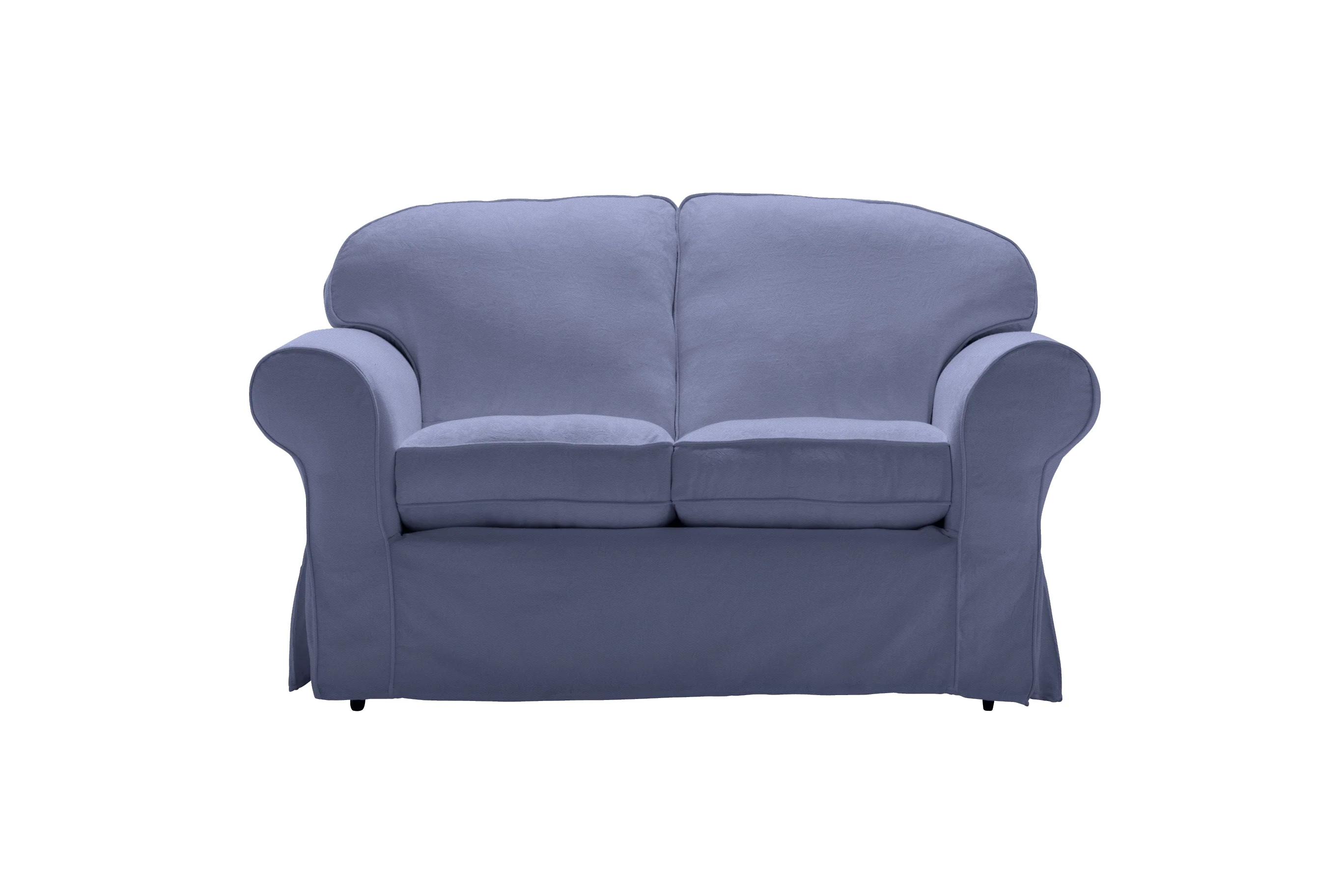 Madrid | 2 Seater Extra Loose Cover | Miami Sea Blue - Image 2