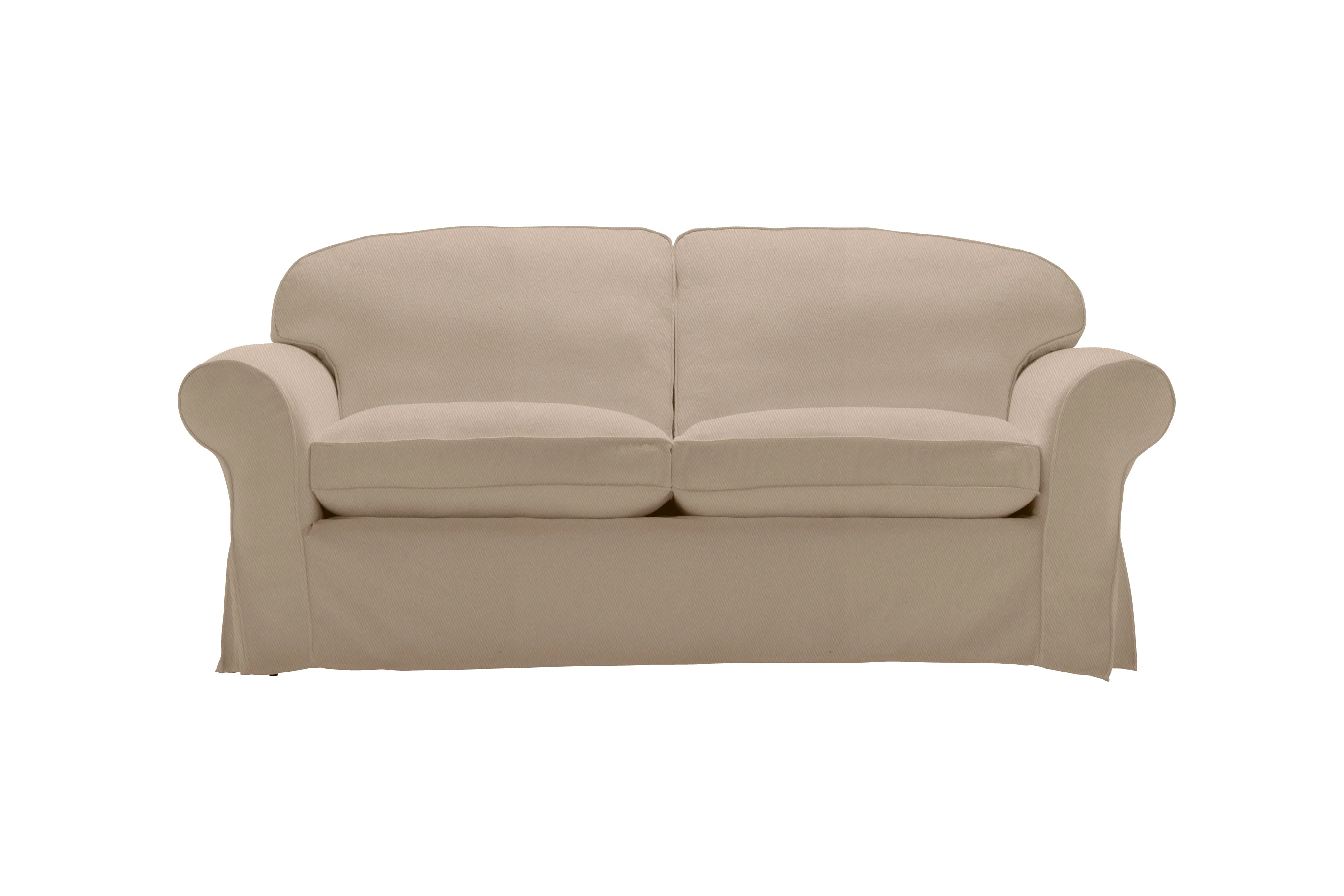 Madrid | 3 Seater Extra Loose Cover | Miami Oatmeal - Image 2