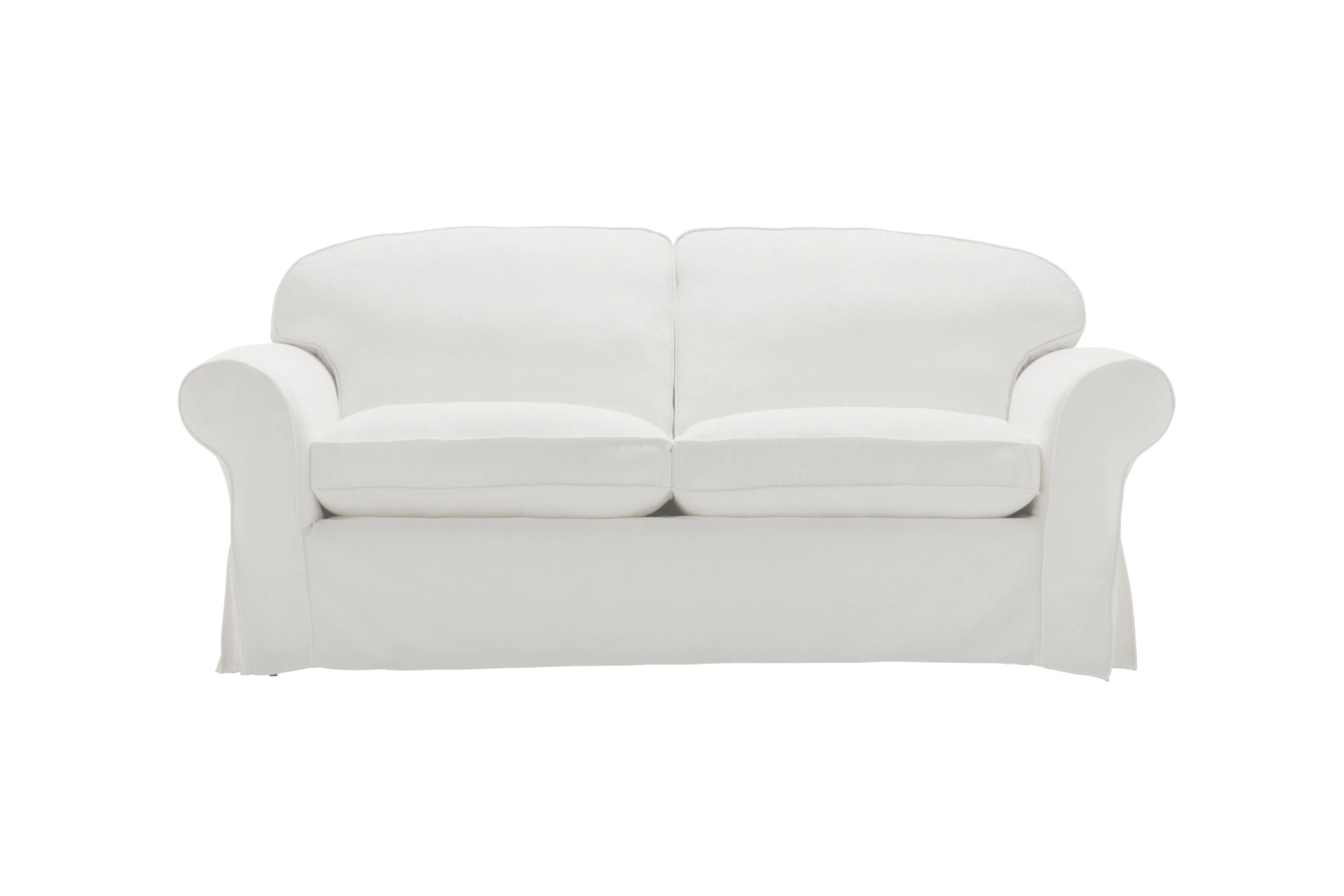 Madrid | 3 Seater Extra Loose Cover | Miami Snow White - Image 2