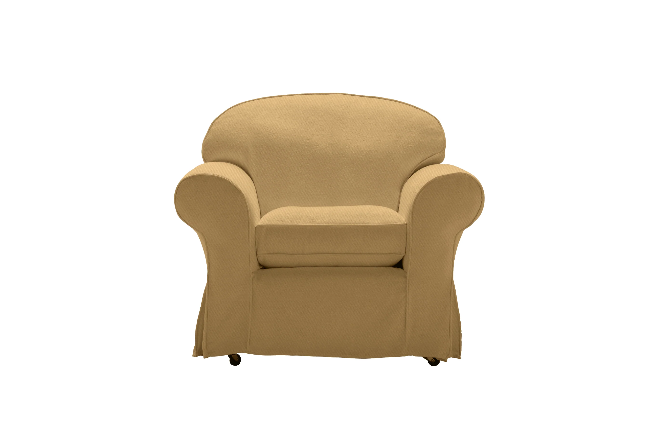 Madrid | Armchair Extra Loose Cover | Miami Sand - Image 2