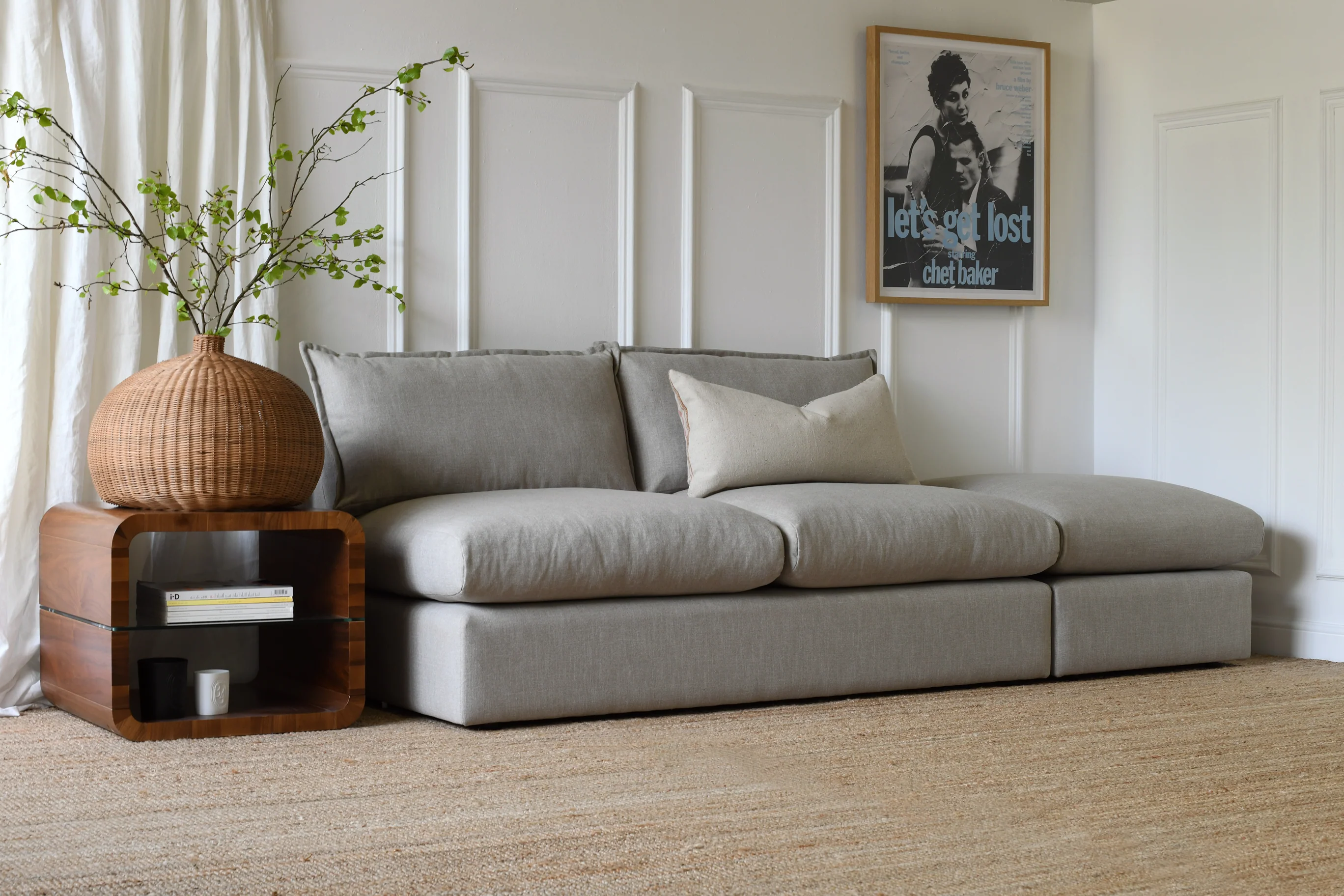 Moda | 3 Seater Unit | Durham Harbour Grey