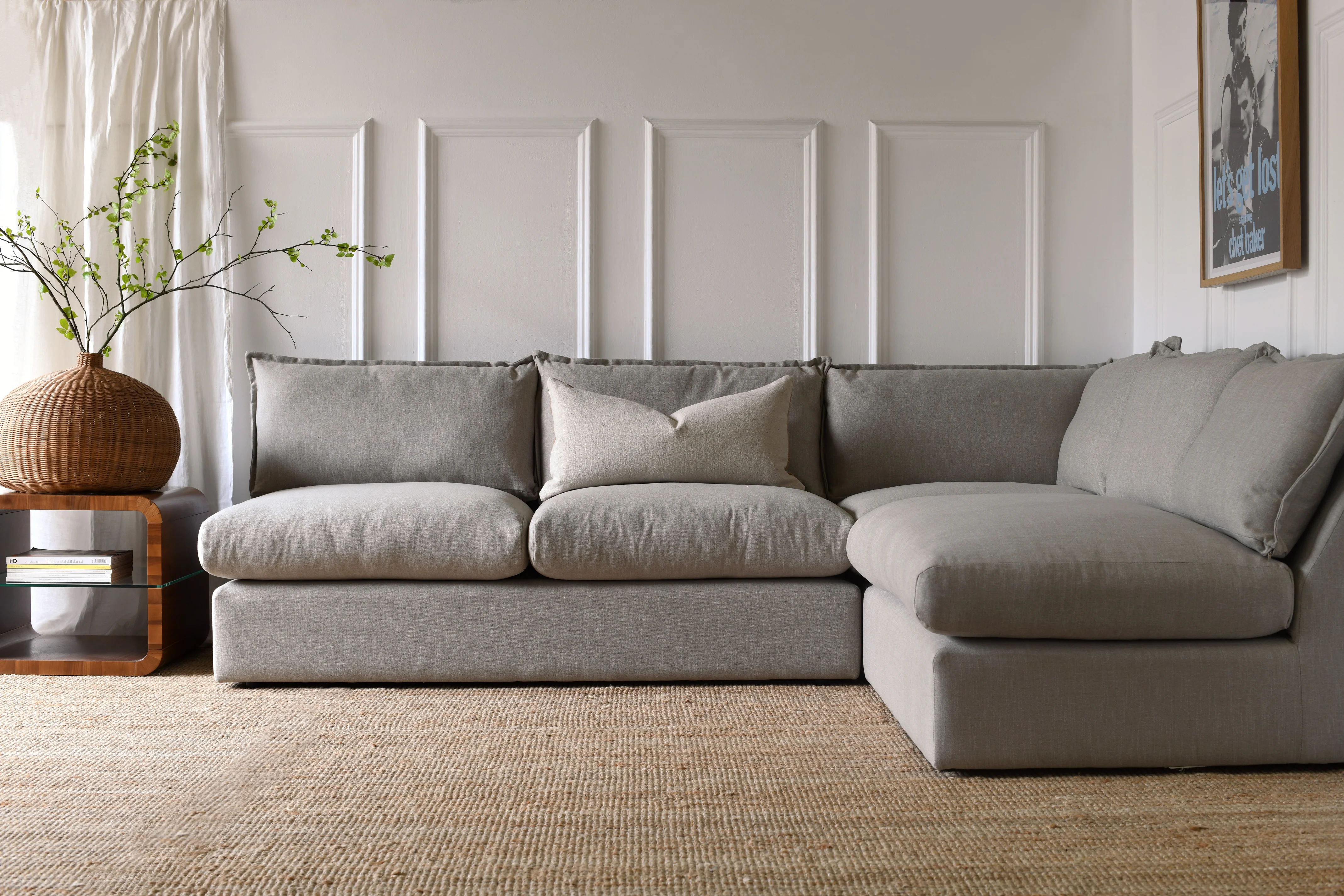 Moda | 3 Seater Unit | Durham Harbour Grey - Image 2