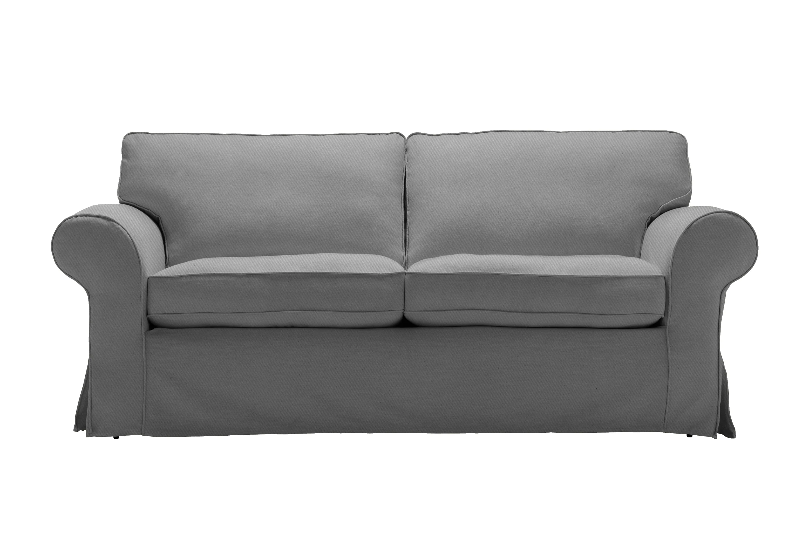 Newport | 3 Seater Extra Loose Cover | Miami Charcoal - Image 2