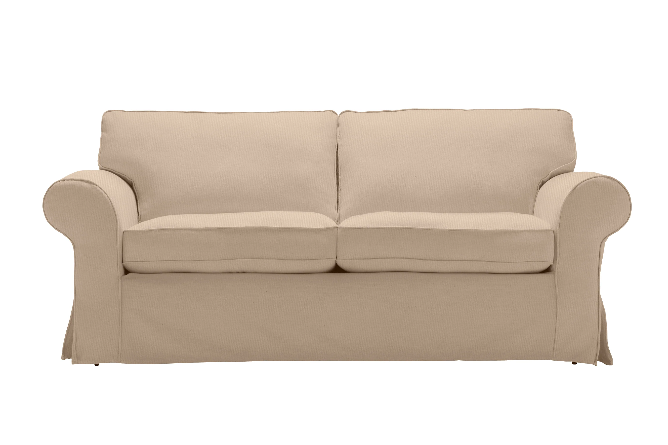 Newport | 3 Seater Extra Loose Cover | Miami Oatmeal - Image 2