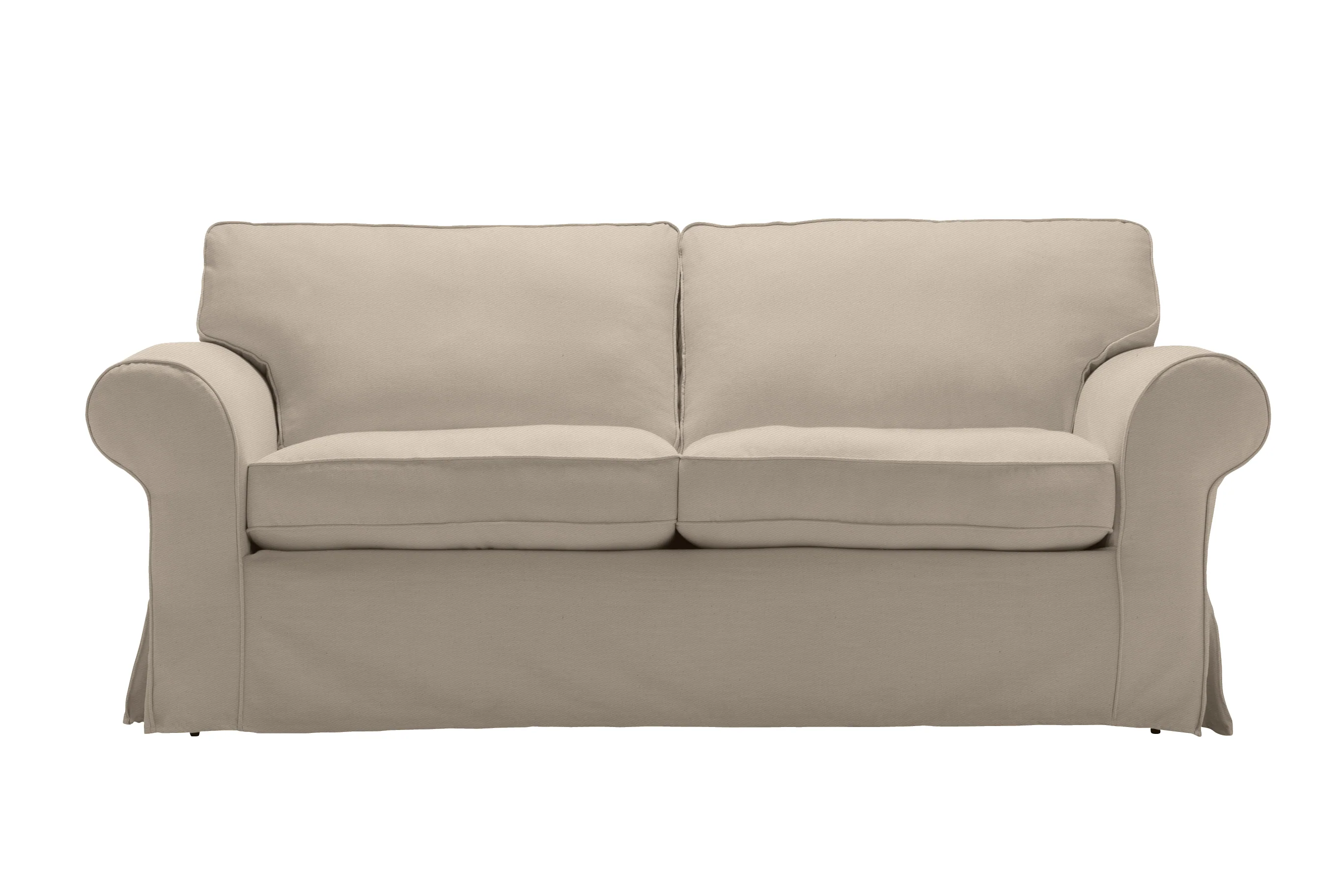 Newport | 3 Seater Extra Loose Cover | Miami Pewter - Image 2