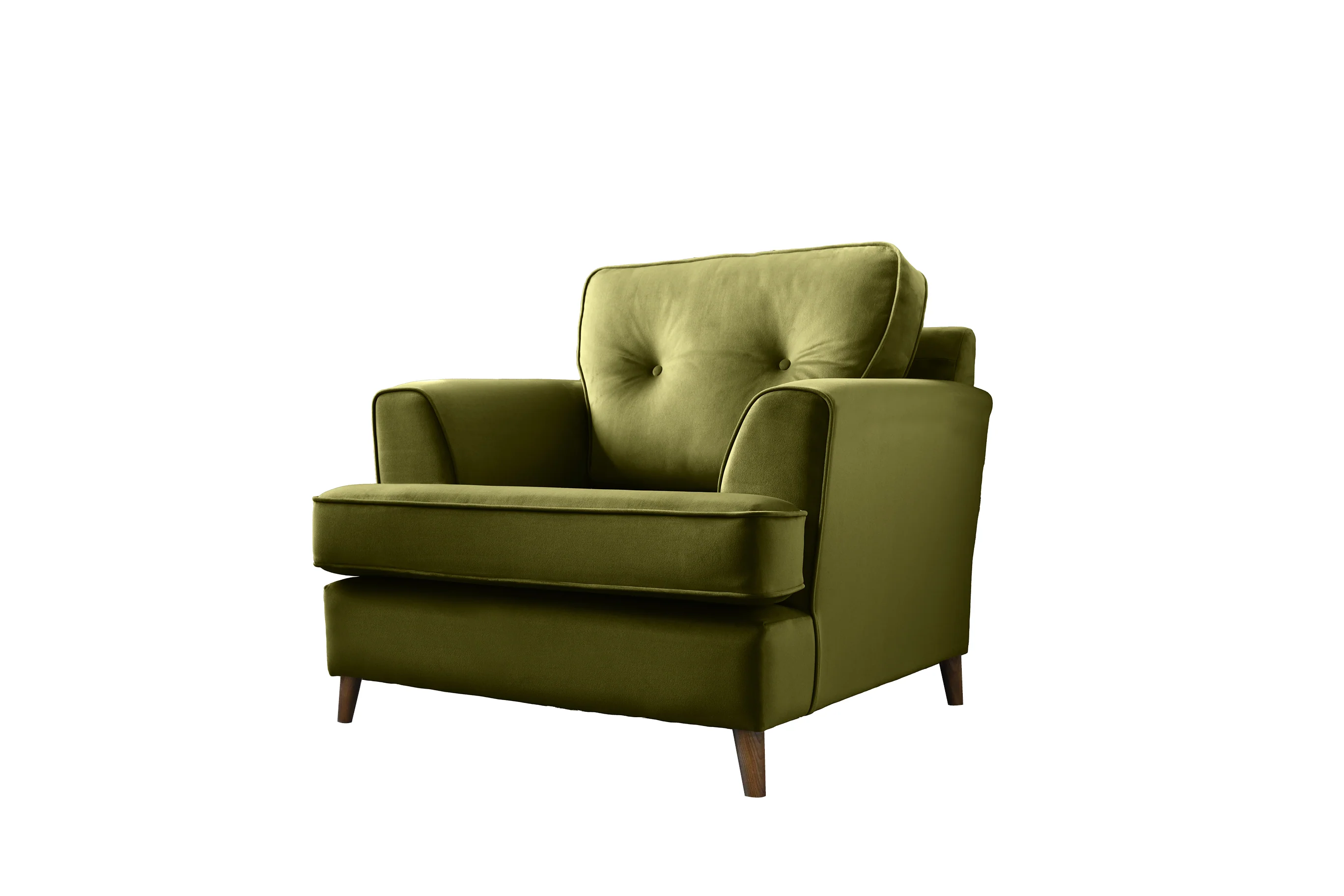 Poppy | Armchair | Opulence Olive Green - Image 2