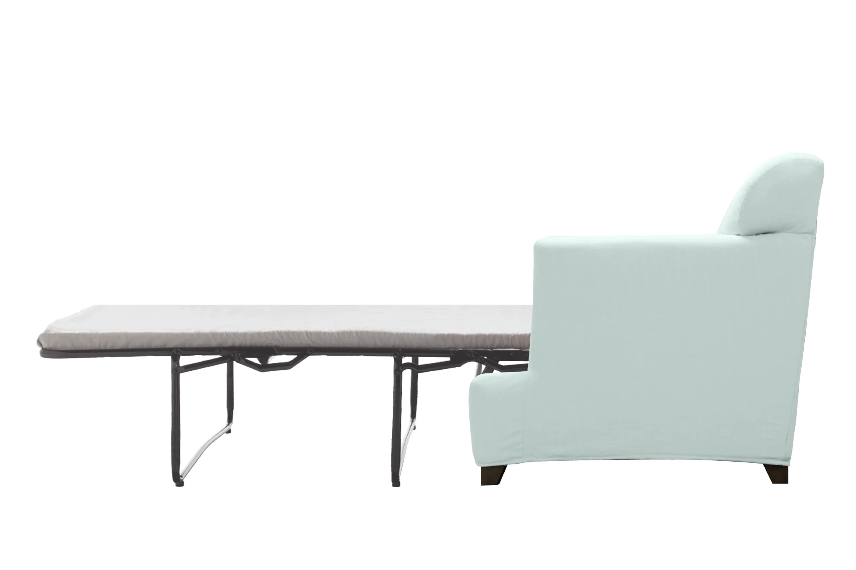 Positano | Sofa Bed Extra Loose Cover | Capri Duck Egg - Image 2
