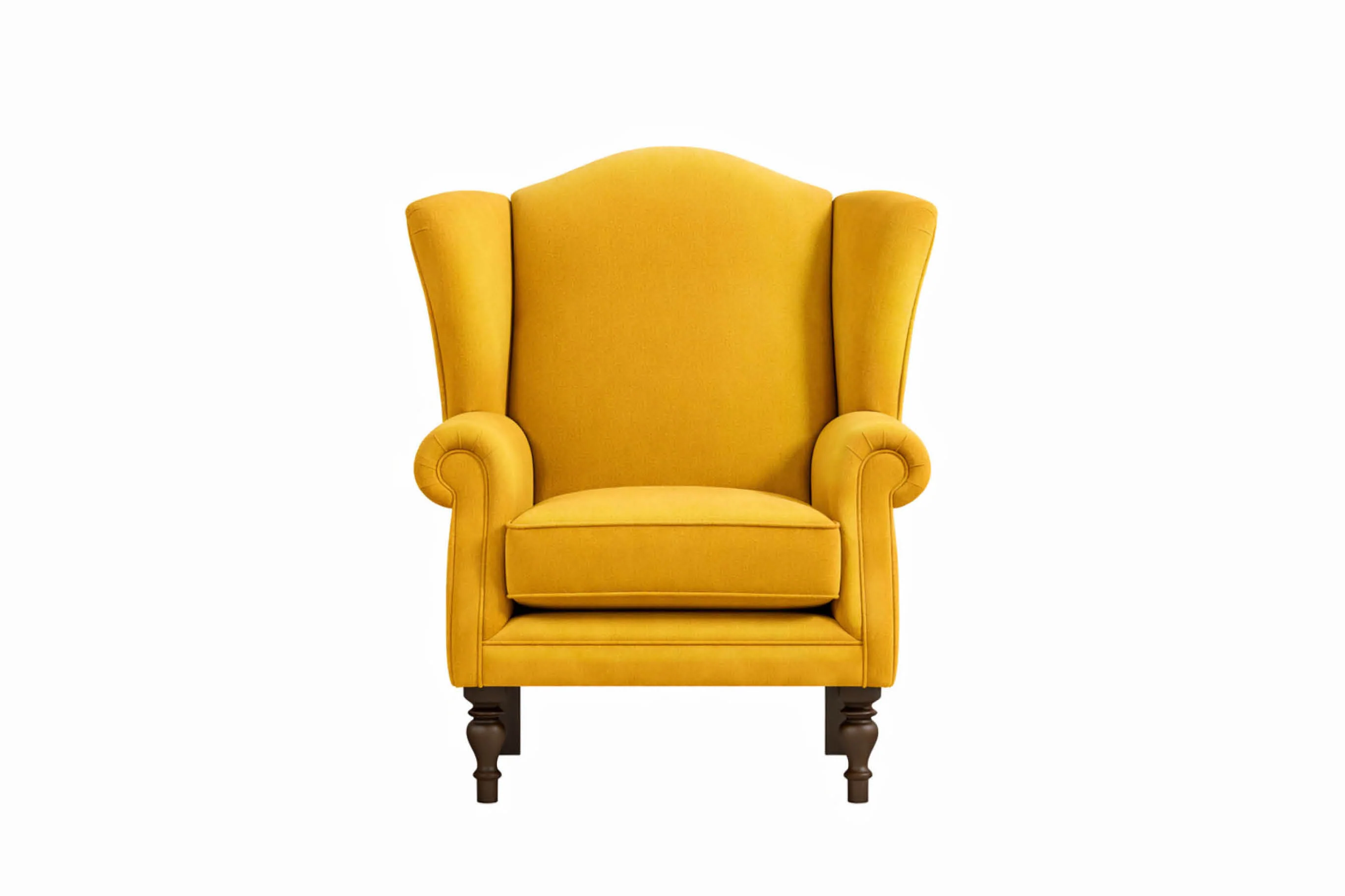 Woburn | Highback Chair | Opulence Saffron