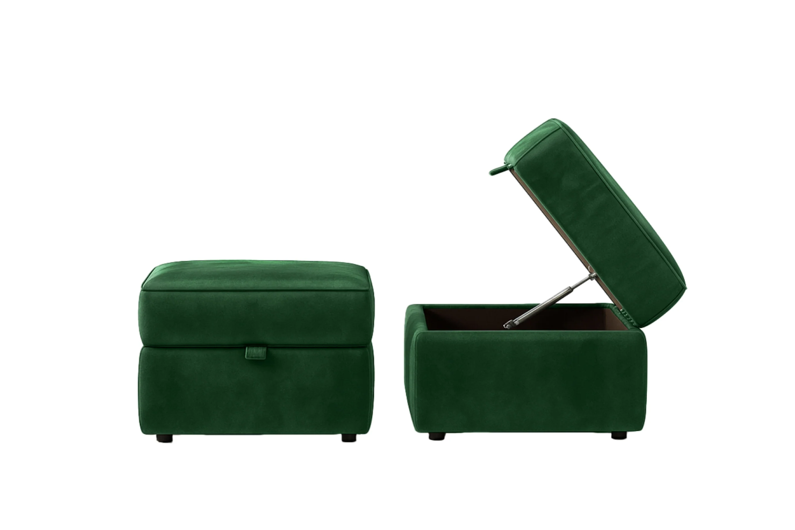 Woburn | Storage Stool | Opulence Emerald