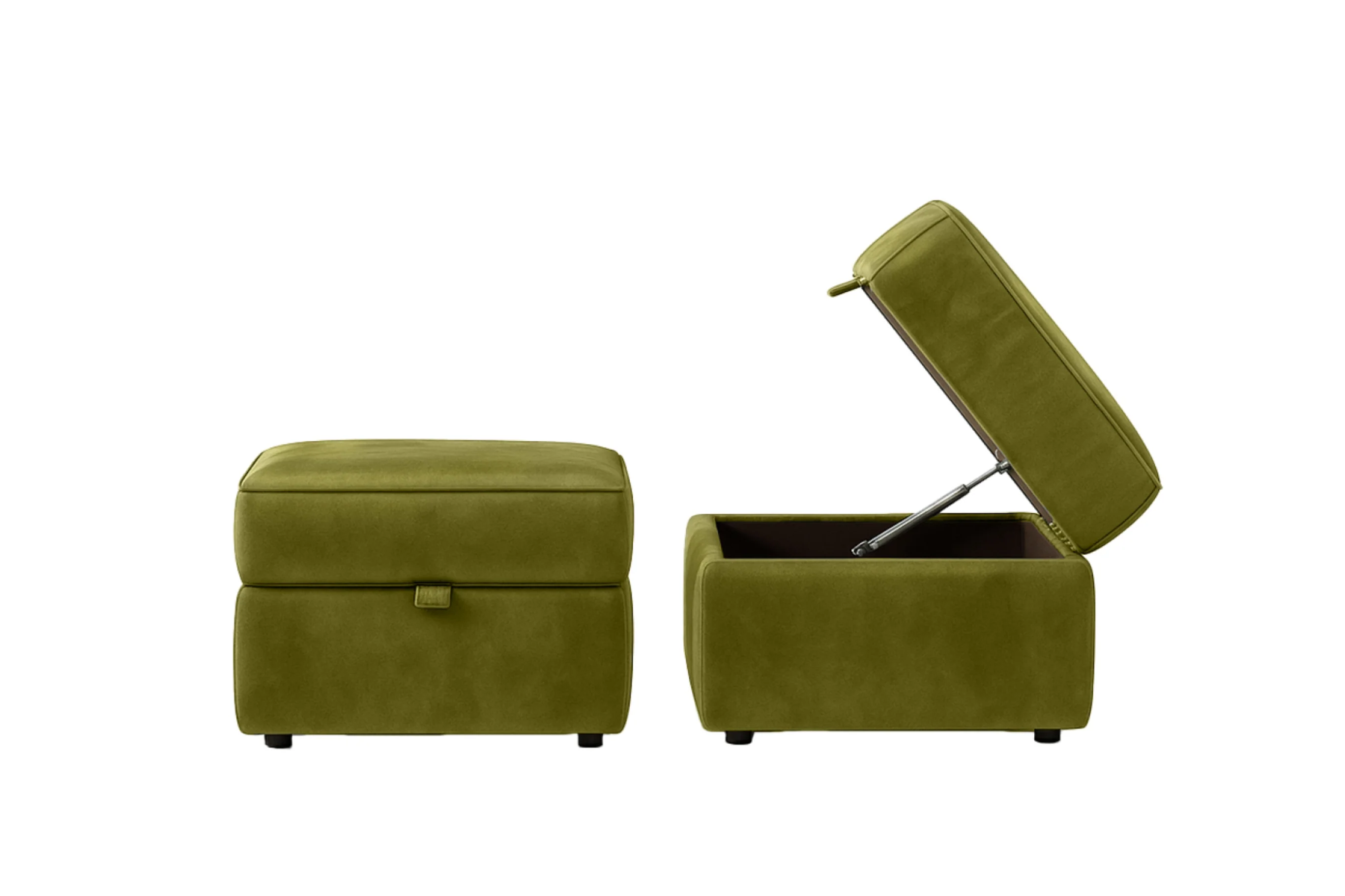 Woburn | Storage Stool | Opulence Olive Green